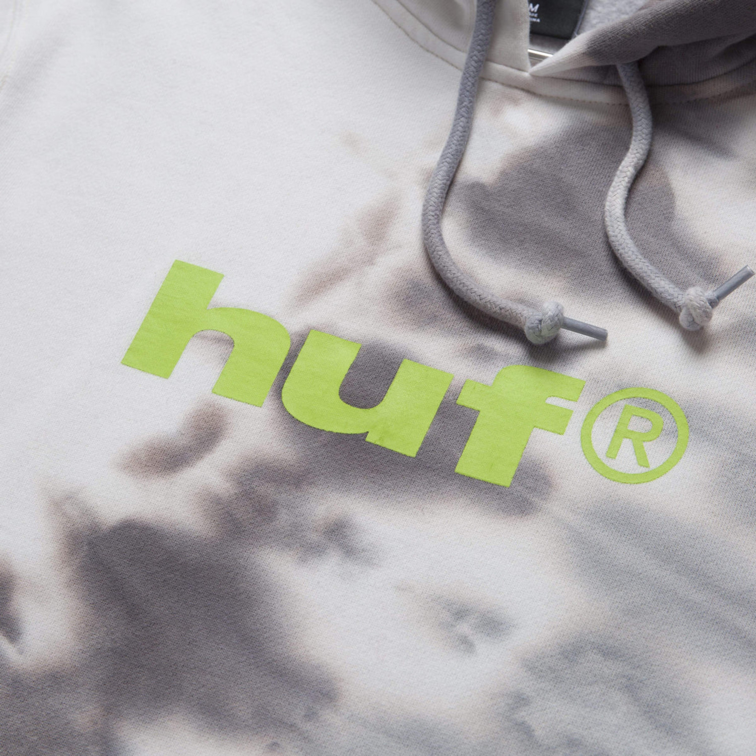 HUF Lo-Fi TieDye Pullover Hoodie Jacket Black Shop Now The