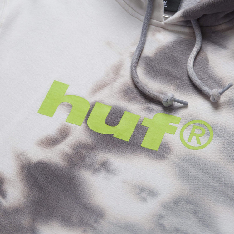 HUF HUF Lo-Fi TieDye Pullover Hoodie Jacket | Black