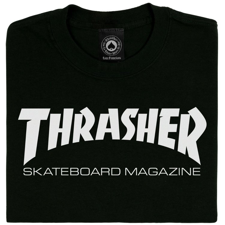Thrasher Skate Mag T-Shirt | Black