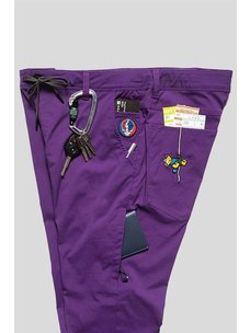 686 Technical Apparel Grateful Dead Men's Everywhere Pant - Relaxed Fit | Purple