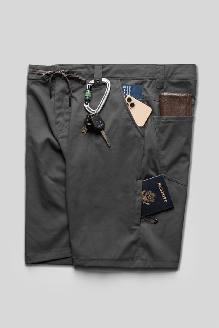 686 Technical Apparel 686 Everywhere Hybrid Short - Relaxed Fit | Charcoal