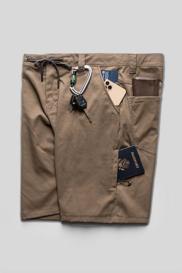 686 Technical Apparel 686 Everywhere Hybrid Short - Relaxed Fit | Tobacco