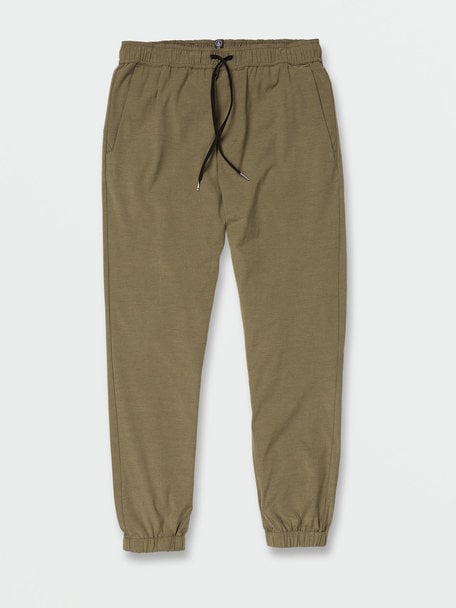 Flatback Ribbed Joggers in Oxford Heather - Glue Store
