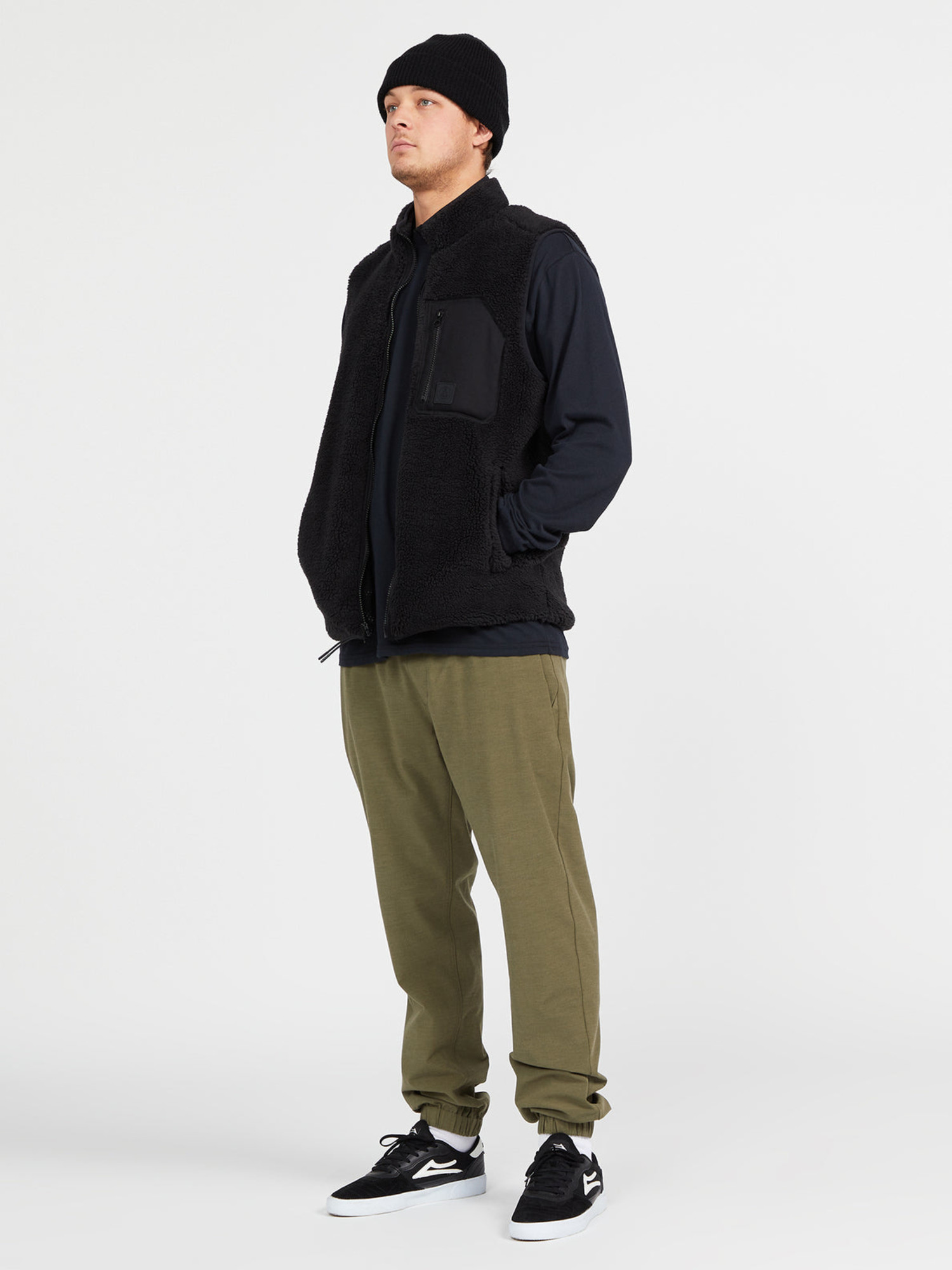 パンツ ASKYURSELF / zip flare canvas jogger L BOTTOMS – ASKYURSELF