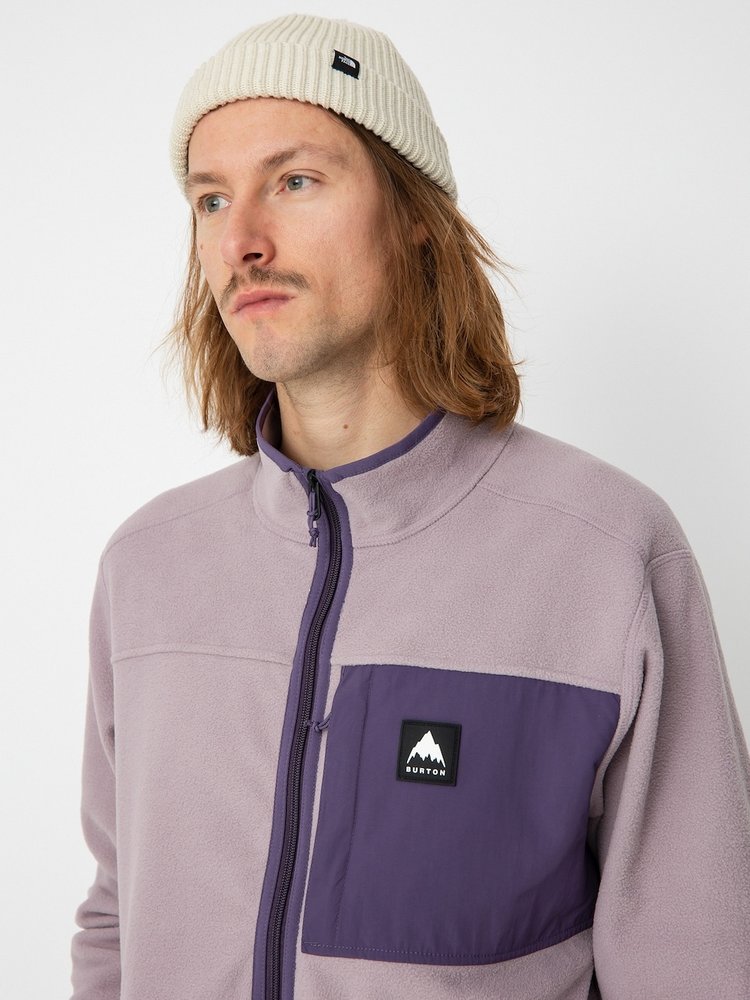 Burton Burton Hearth Full-Zip Fleece Jacket | Elderberry/Violet Halo
