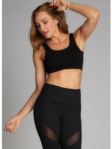 C'est Moi Bamboo Bralette | Black