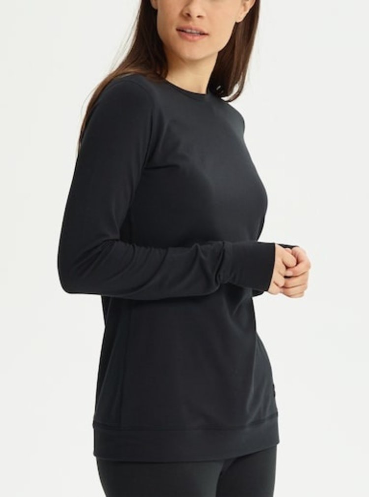 Burton Burton Women's Midweight  Base Layer Crew | True Black