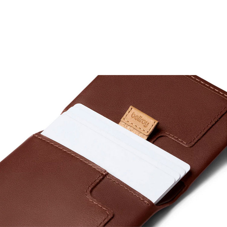 Bellroy Slim Sleeve Leather Wallet | Cocoa/Java