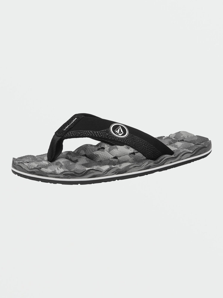 Volcom Youth Recliner Sandals | Grey Combo