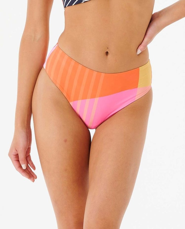 Rip Curl Rip Curl Day Break Mid Rise Good Coverage Bikini Pant | Multico