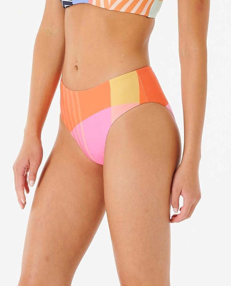 Rip Curl Day Break Mid Rise Good Coverage Bikini Pant | Multico