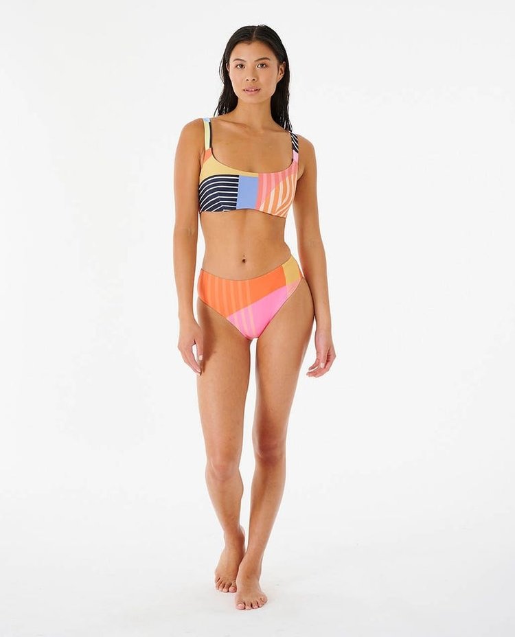 Rip Curl Rip Curl Day Break Mid Rise Good Coverage Bikini Pant | Multico