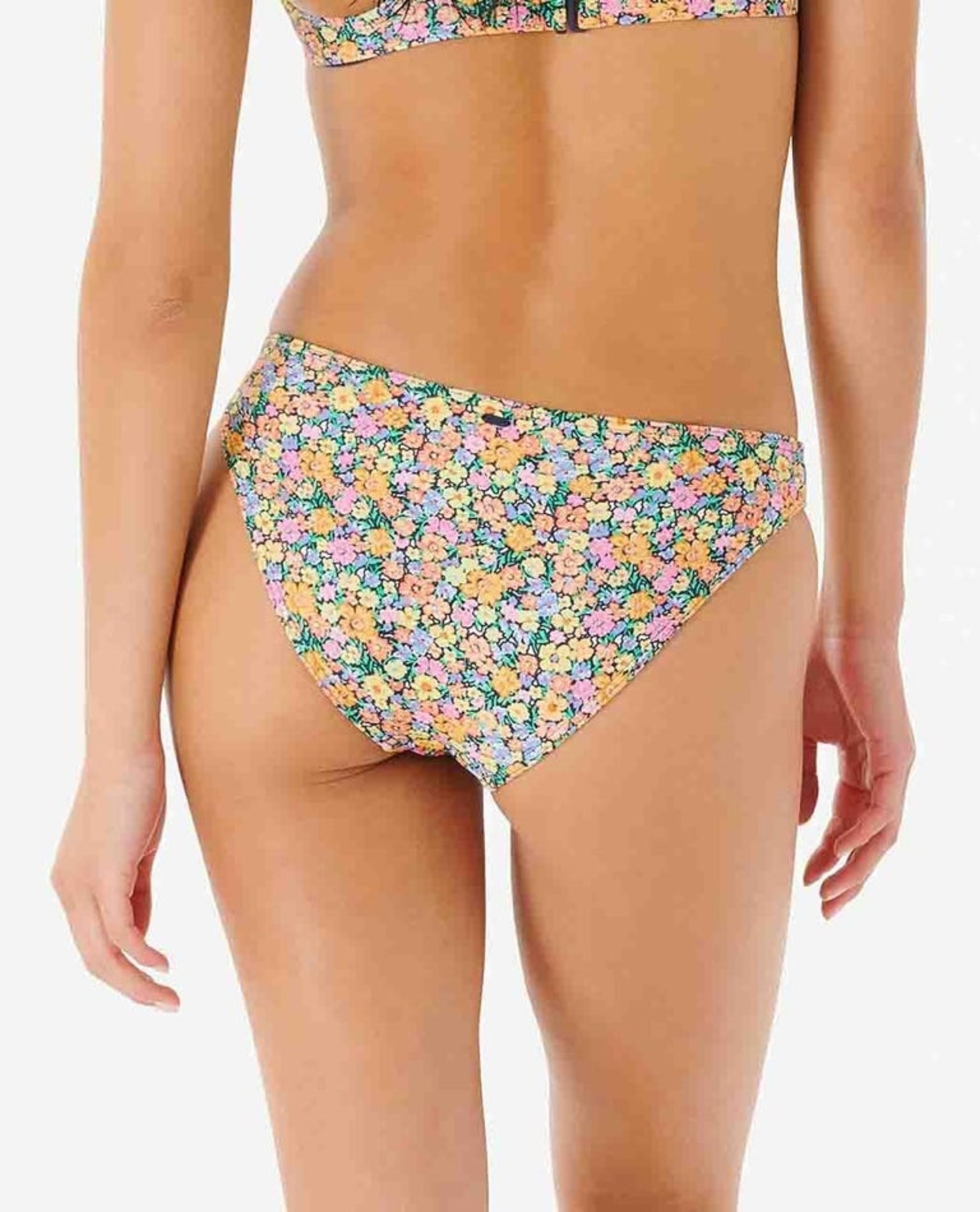 Floral Swim Bottoms - Women's Full Coverage Swimwear