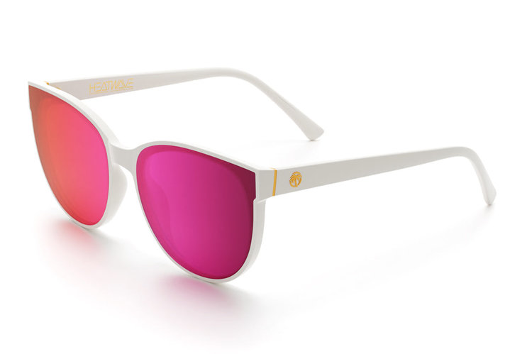 Heat Wave Carat | White / Spectrum Polarized Lens