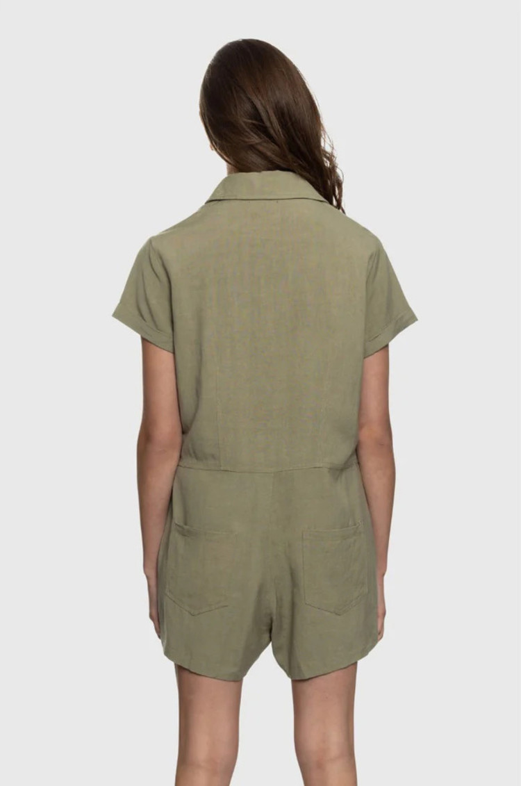 TEAMLTD TEAMLTD Utility Romper | Cactus