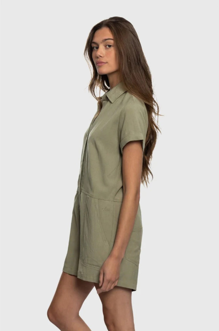 TEAMLTD TEAMLTD Utility Romper | Cactus