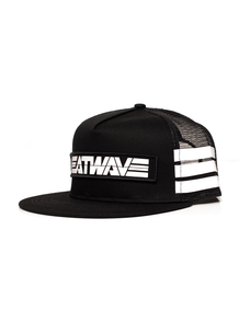 Heat Wave Billboard  Trucker Hat | White