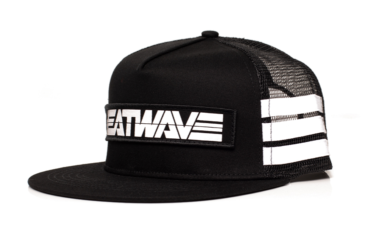 Heat Wave Heat Wave Billboard  Trucker Hat | White