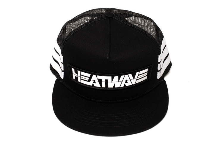 Heat Wave Heat Wave Billboard  Trucker Hat | White