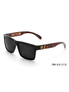 Heat Wave Heat Wave Vise Sunglass: Woodgrain | Polarized