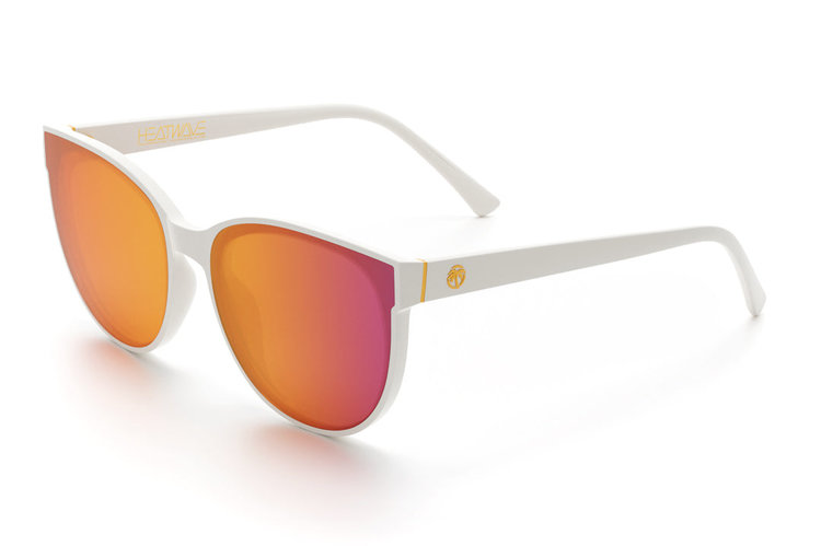 Heat Wave Heat Wave Carat | White / Rose Gold Lens