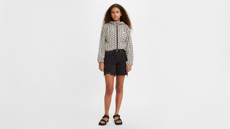 Levi's 501 Mid Thigh Short | Lunar Black