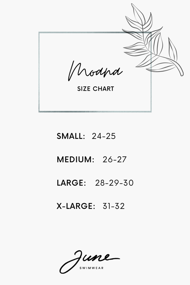 June Swimwear June Swimwear Moana Bottom | Leaf