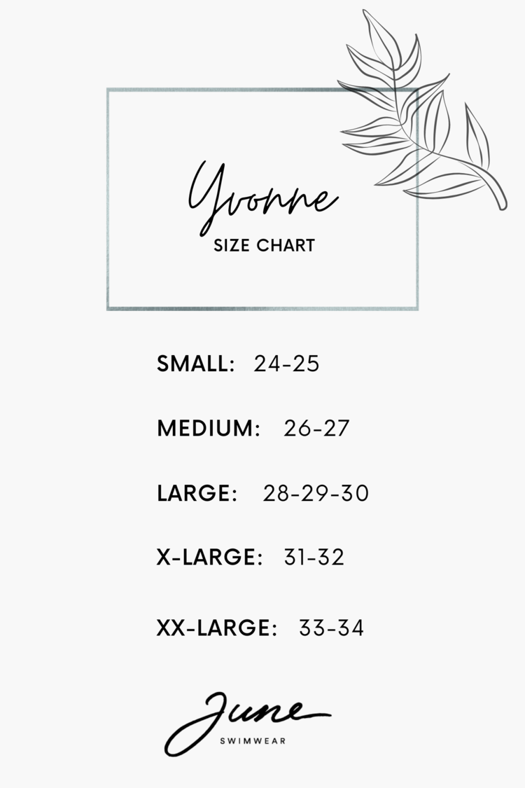 June Swimwear June Swimwear Yvonne Bottom | Romance