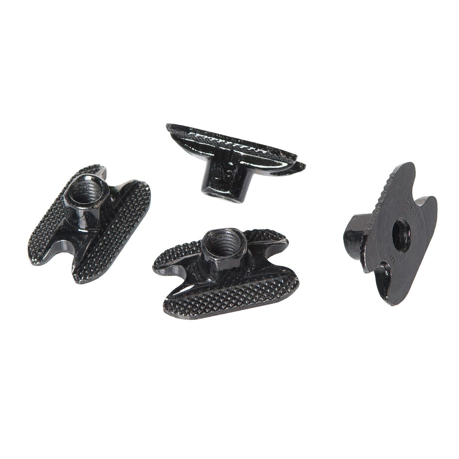 Burton M6 Channel Inserts 4 Pack | Black