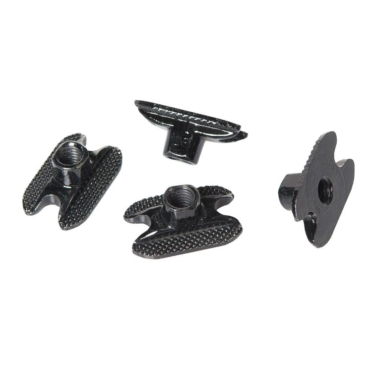 Burton Burton M6 Channel Inserts 4 Pack | Black