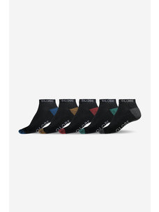 Globe Globe Ingles Ankle Sock 5 Pack | White/Assorted