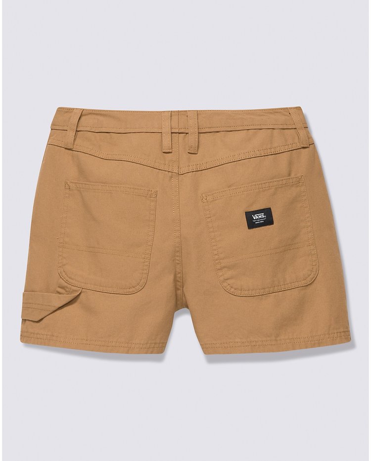 Vans Women's Ground Work Shorts | Tobacco Brown
