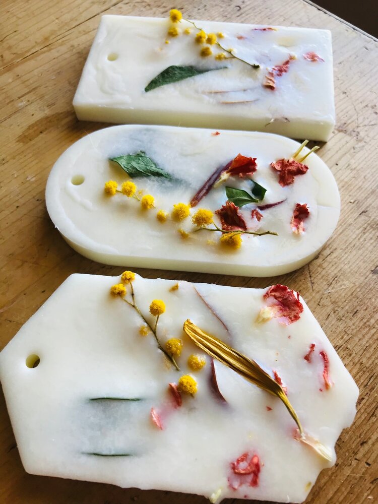 Goats & Hoes Soap Co. Goats & Hoes Soap Co. Wax Sachet | Bergamot / Lime / Frankincense / Litsea Cubeba