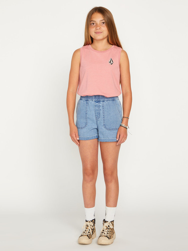 Volcom Girls Sunday Strut Short | Indigo