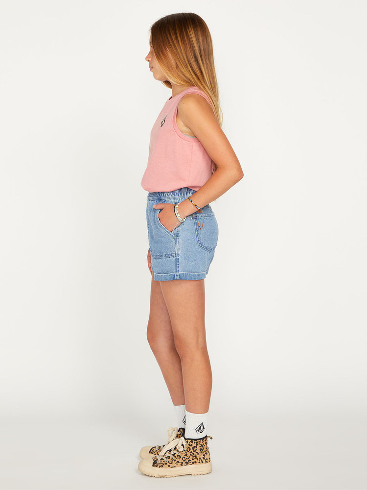 Volcom Girls Sunday Strut Short | Indigo