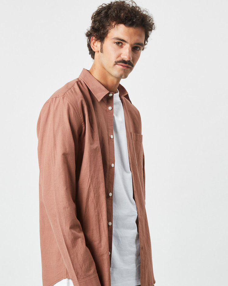 Minimum Minimum Jack 9802 Long Sleeve Shirt | Clove
