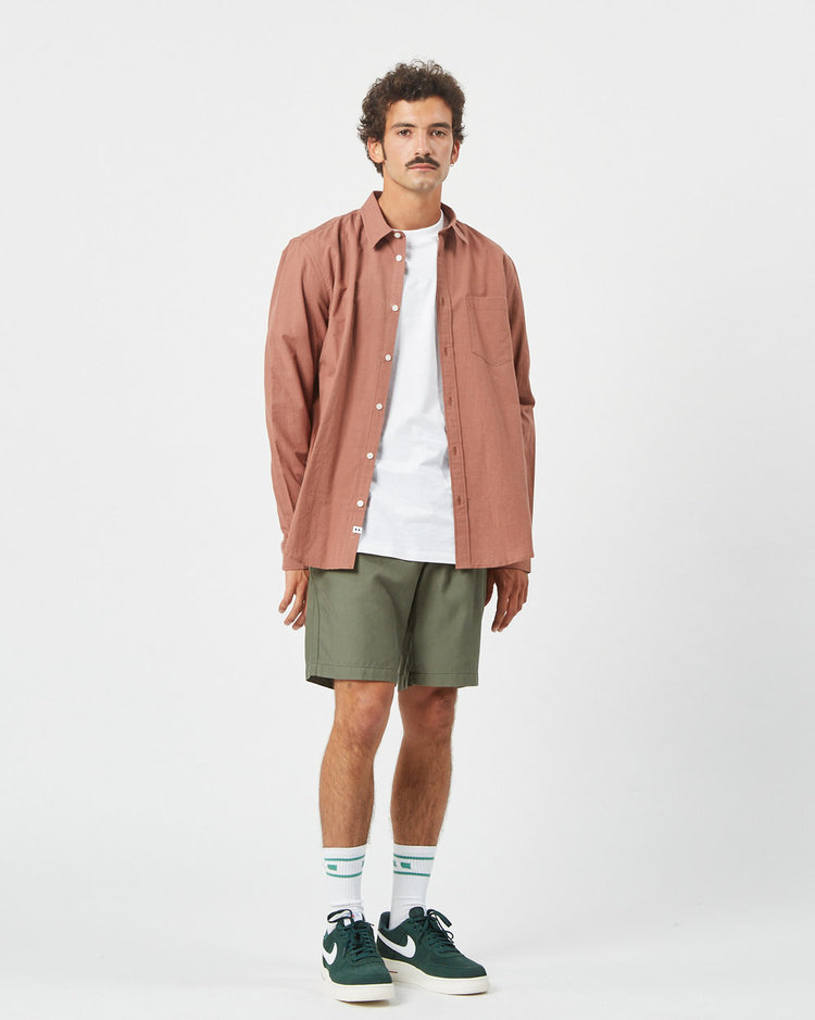 Minimum Minimum Jack 9802 Long Sleeve Shirt | Clove