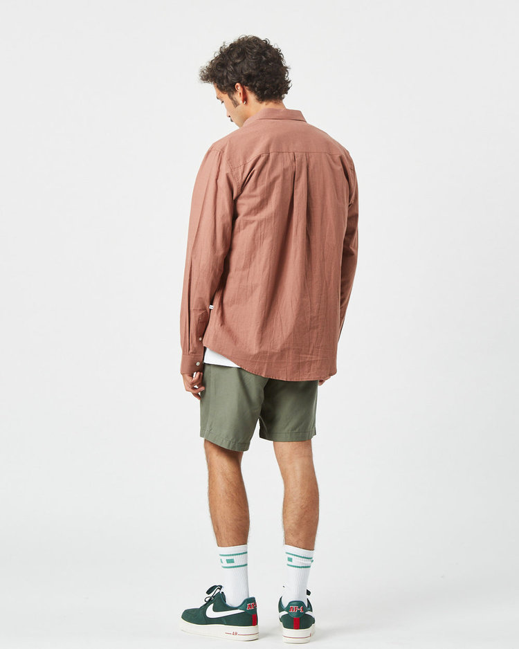 Minimum Minimum Jack 9802 Long Sleeve Shirt | Clove
