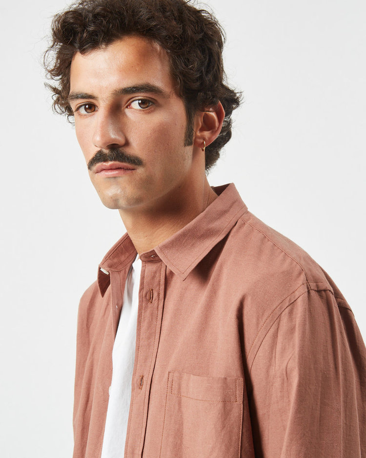 Minimum Minimum Jack 9802 Long Sleeve Shirt | Clove