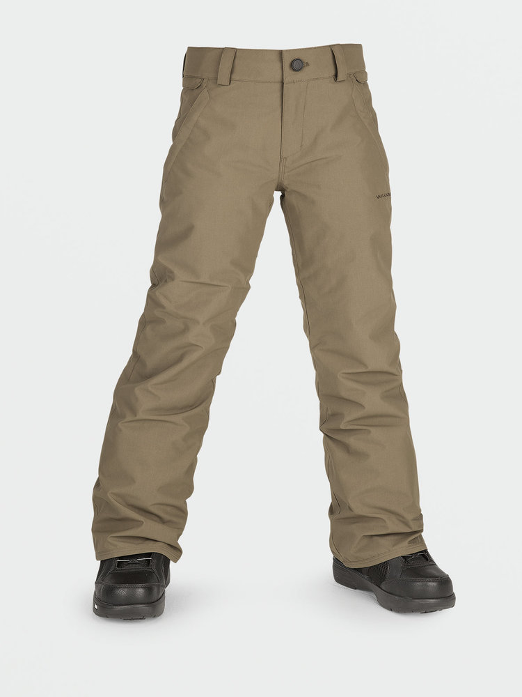Volcom Volcom Kids' Freakin Chino Insulated Pants | Dark Teak