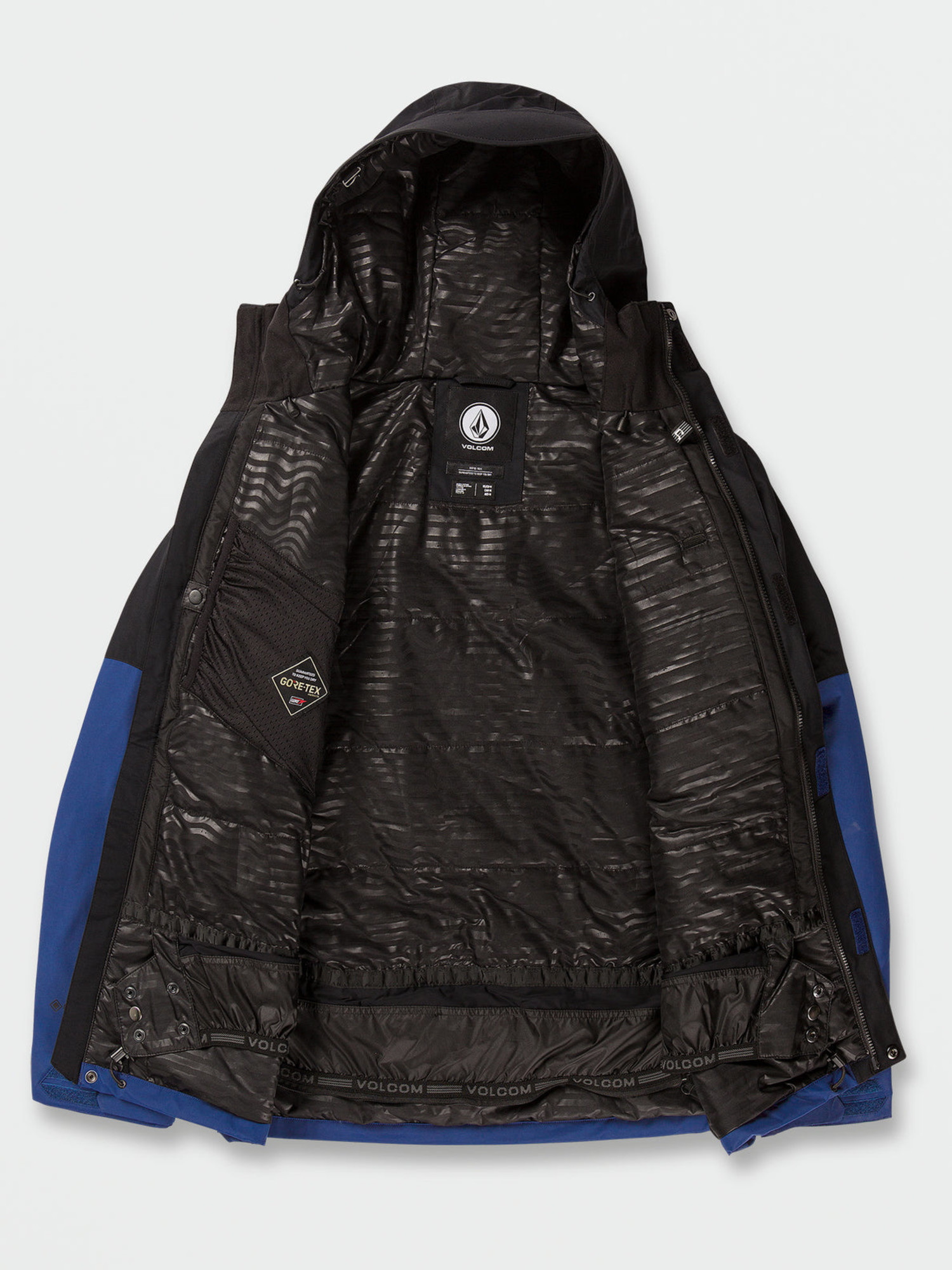 Volcom Men's L Insulated Gore-Tex Jacket | Dark Blue