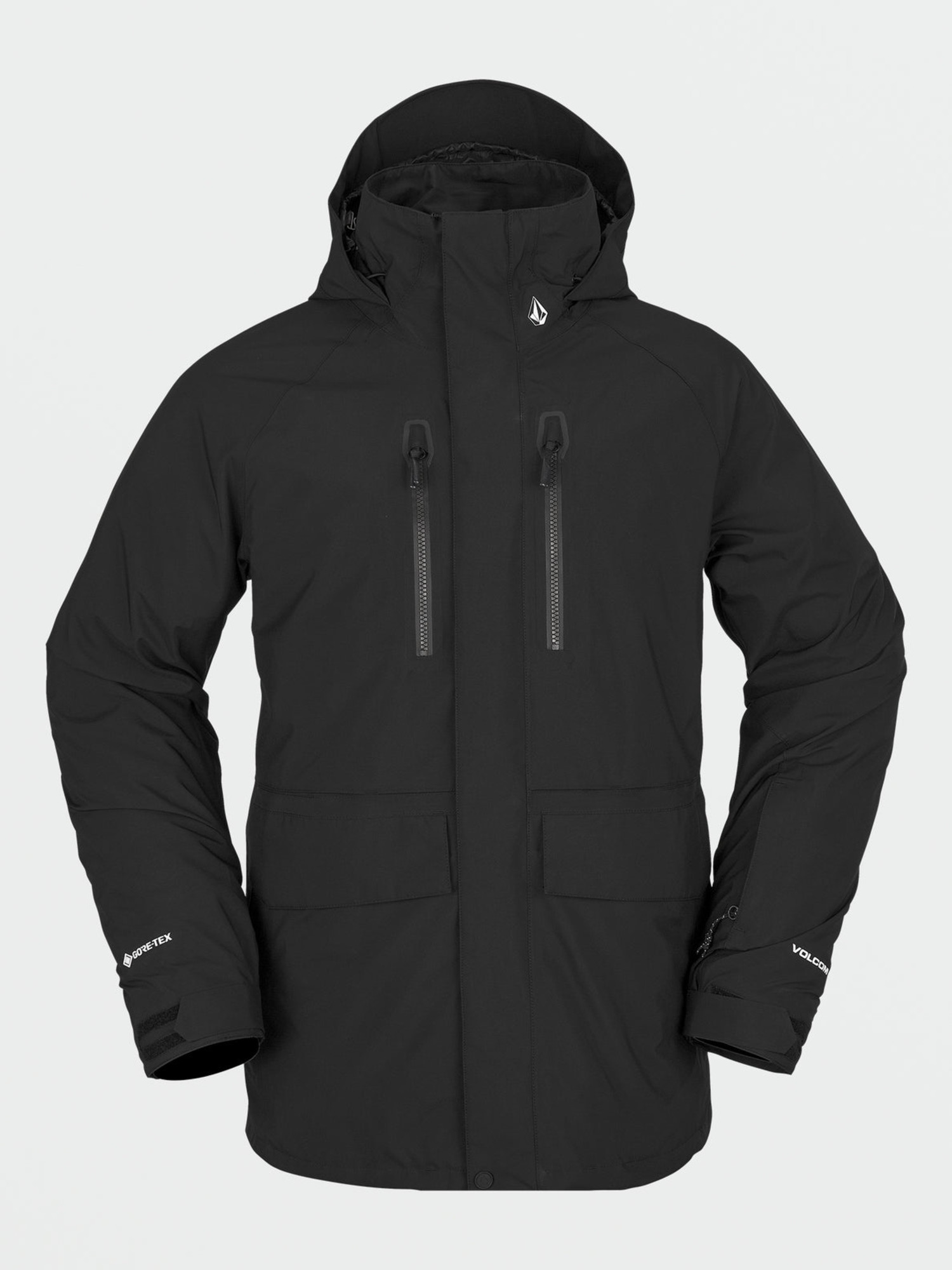 Volcom Men's Stone Stretch Gore-Tex Jacket | Black