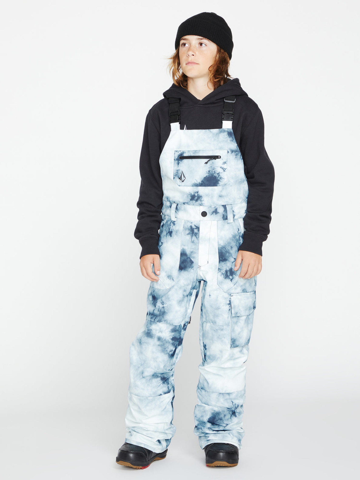 Kids Barkley Insulated Bib Overalls - Black – Volcom Canada