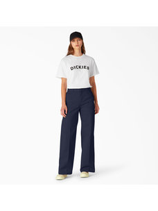 Dickies Women's Wide Leg Twill Pants | Ink Navy