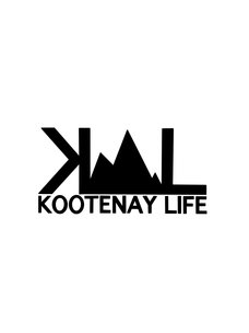 Kootenay Life 6" OG Logo Sticker| Black