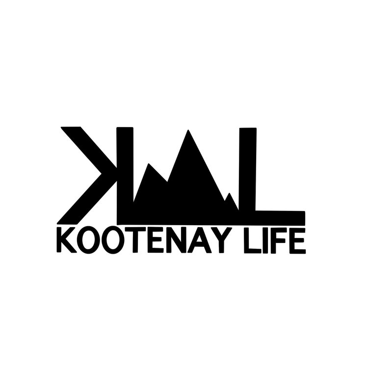 Kootenay Life Kootenay Life OG Logo Sticker 6" | Black