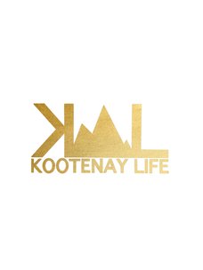 Kootenay Life 6" OG Logo Sticker| Gold