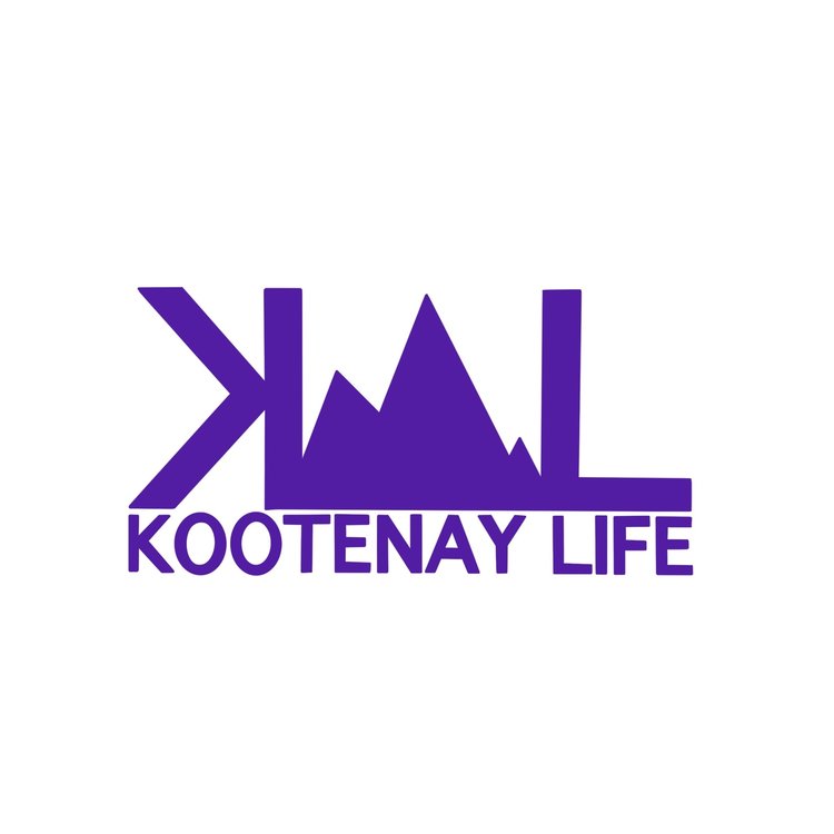 Kootenay Life 6" OG Logo Sticker| Purple