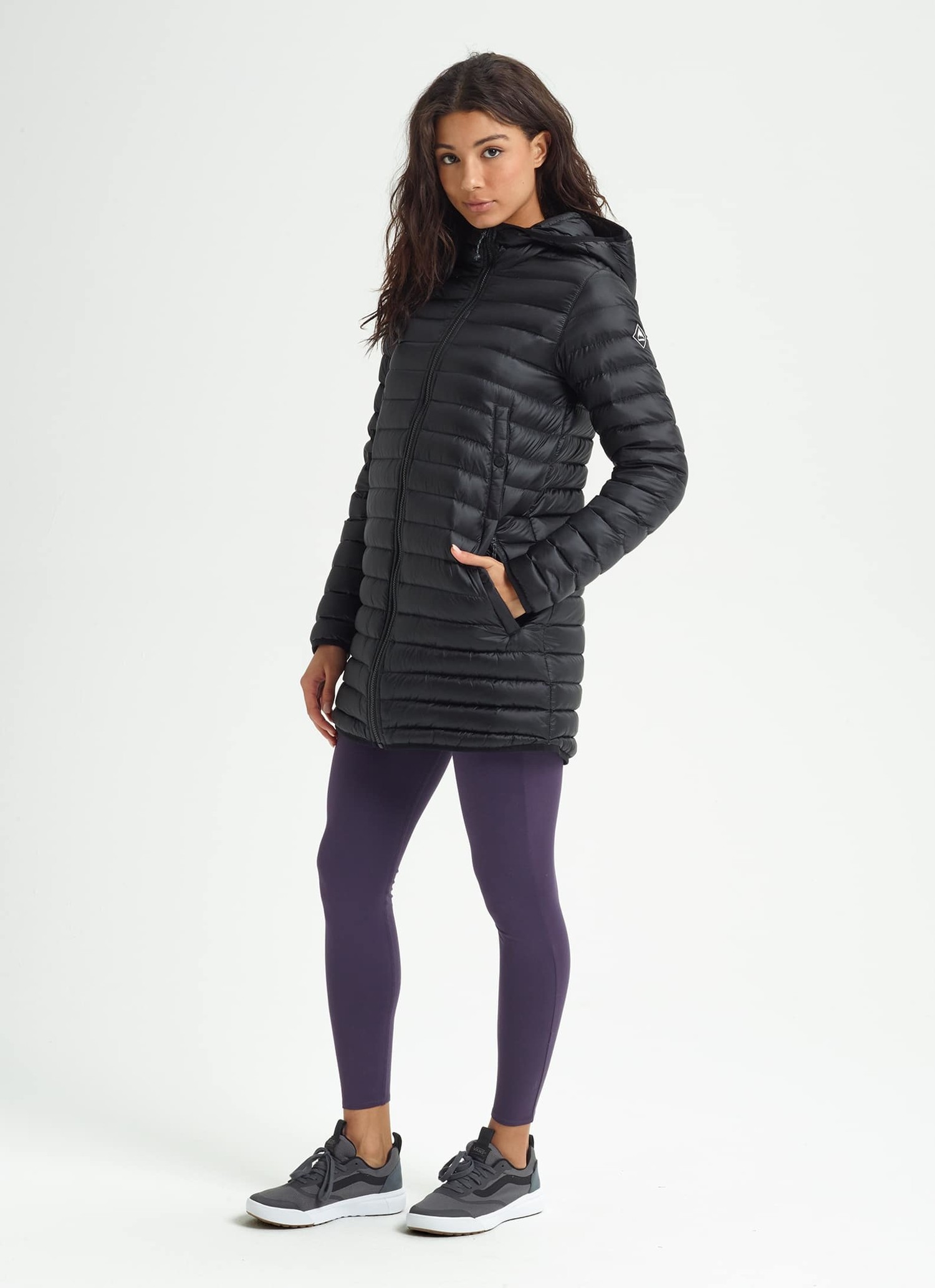 Burton Evergreen Long Down Jacket True Black Shop Now The