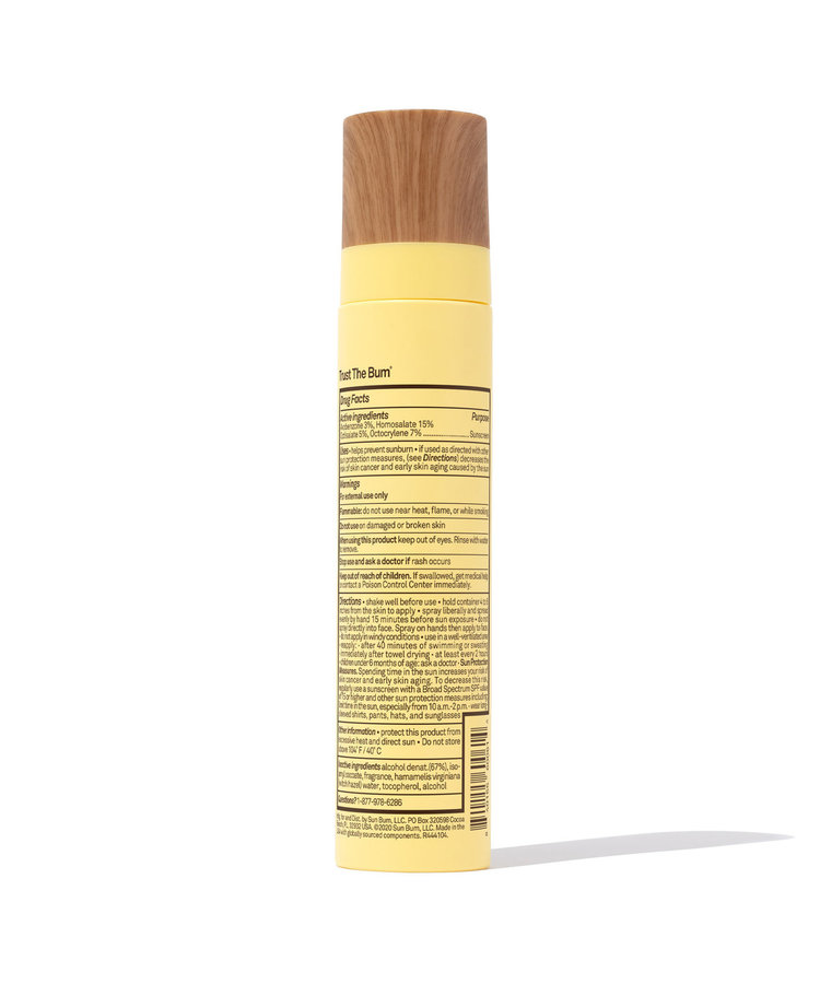 Sun Bum Original SPF 45 Sunscreen Face Mist | 3.4 Oz